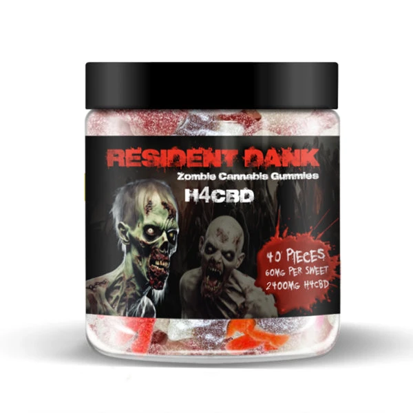Resident Dank Zombie Cannabis Gummies H4CBD 4 Resident Dank Zombie Cannabis Gummies H4CBD - Image 2