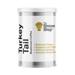 The Shroom Shop Mushroom Coffee -Vaping Supply Store 0000 turkey tail coffee render