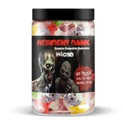Resident Dank Zombie Cannabis Gummies H4CBD