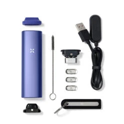 PAX PLUS Complete Kit -Vaping Supply Store 0002 PAXPLUS.BLUE .DEVICE.TOP 1473 DEVICE MOUTHPIECE