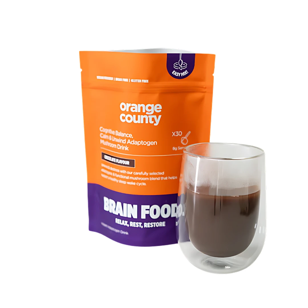 Orange County BRAIN FOOD. Mushroom Blend Pouch 4 Orange County BRAIN FOOD. Mushroom Blend Pouch - Image 2