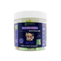Essentia Natura Mushroom Gummies REST Reishi, Lions Mane & Ashwagandha