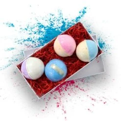 4 Large CBD Bath Bomb Bundle 5.5oz