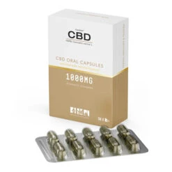 CBD By British Cannabis - CBD Oral Capsules - 30 Capsules