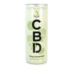Simplee Elderflower Lime 15mg CBD 250ml