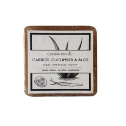 Canna Magic CBD Infused Soap Carrot, Cucumber & Aloe 100mg 145g