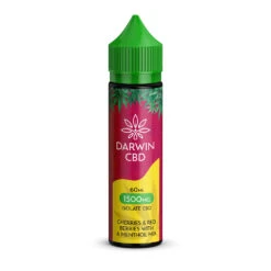 Darwin CBD Cherries & Red Berries With A Menthol Mix E-Liquids 60ml