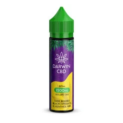 Darwin CBD Dark Berries Blackcurrants & Menthol Mix E-Liquids 60ml