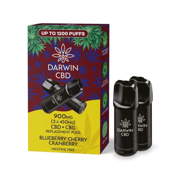 Darwin CBD Replacement Pods The Big One 900mg(2x450mg) 13 Darwin CBD Replacement Pods The Big One 900mg(2x450mg) - Image 11
