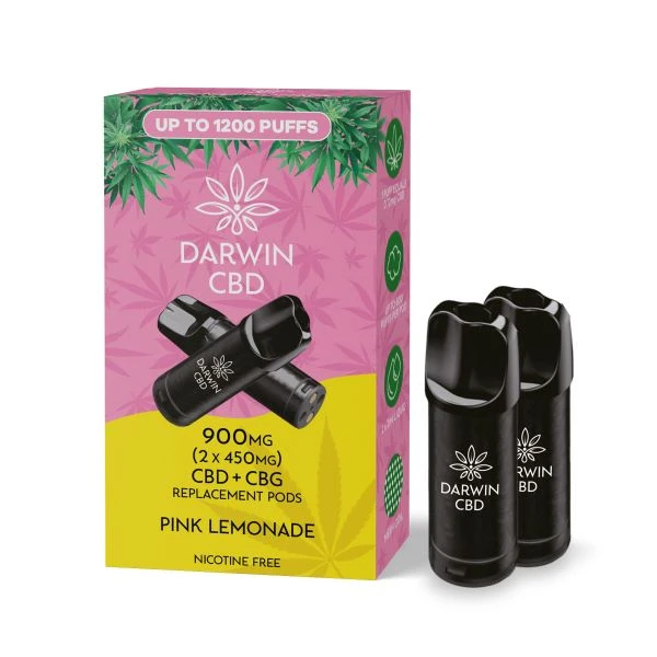 Darwin CBD Replacement Pods The Big One 900mg(2x450mg) 14 Darwin CBD Replacement Pods The Big One 900mg(2x450mg) - Image 12
