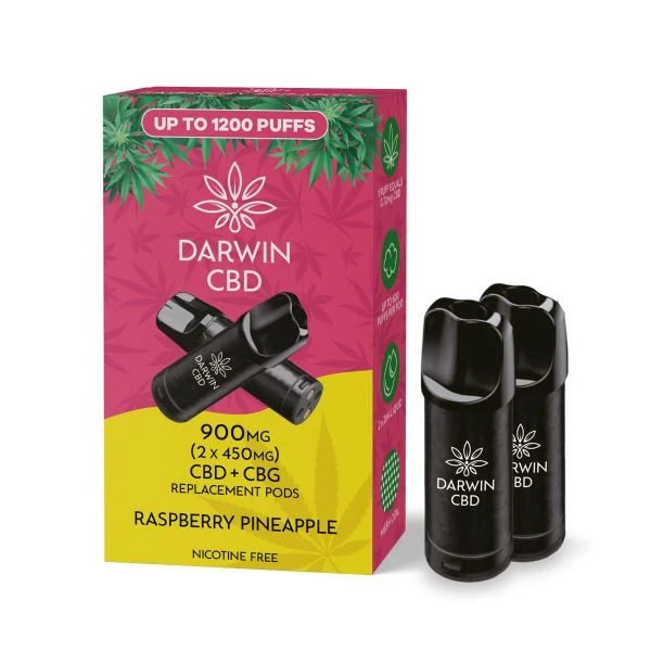 Darwin CBD Replacement Pods The Big One 900mg(2x450mg) 6 Darwin CBD Replacement Pods The Big One 900mg(2x450mg) - Image 4