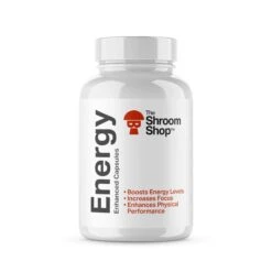 The Shroom Shop Enhanced Capsules 750mg 90caps -Vaping Supply Store Energy Enhanced Supplement Capsules 1