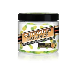Cannabis Candy Co. Gummies 1600mg -Vaping Supply Store FIZZYPINEAPPLES 1