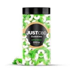 Just CBD Gummies Apple Rings -Vaping Supply Store JUST CBD GUMMIES APPLE RINGS