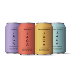 JAGA Lighty Sparkling Drinks 12 X 330ml