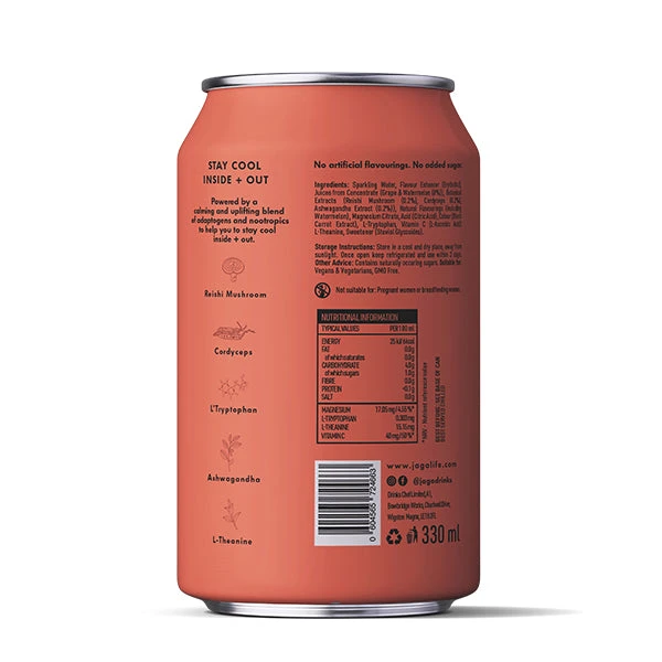 JAGA Lighty Sparkling Drinks 12 X 330ml 5 JAGA Lighty Sparkling Drinks 12 X 330ml - Image 3