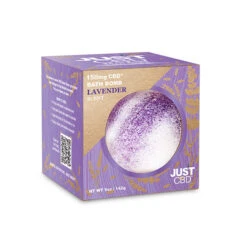 Just CBD Bath Bomb 150mg 142g -Vaping Supply Store Lavender 1
