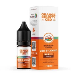 Orange County CBD E-liquid 10ml 17 Orange County CBD E-liquid 10ml -Vaping Supply Store OC 0005 OrangeCountyCBD E Liquids 10ml RainbowCandy