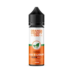 Orange County CBD E-liquid 50ml -Vaping Supply Store OC 0005 OrangeCountyCBD E Liquids 50ml Menthol