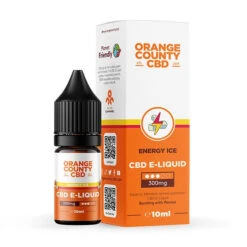 Orange County CBD E-liquid 10ml 16 Orange County CBD E-liquid 10ml -Vaping Supply Store OC 0010 OrangeCountyCBD E Liquids 10ml EnergyIce