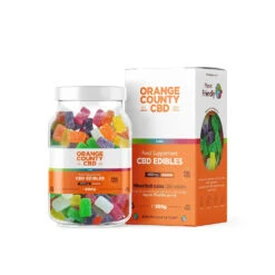 Orange County CBD Gummy Cubes 16 Orange County CBD Gummy Cubes -Vaping Supply Store OrangeCountyCBD Gummies LargeTubs Cubes 4800mg