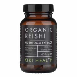 KIKI HEALTH Organic Mushroom Extract 60 Vegetarian Capsules -Vaping Supply Store REISHI