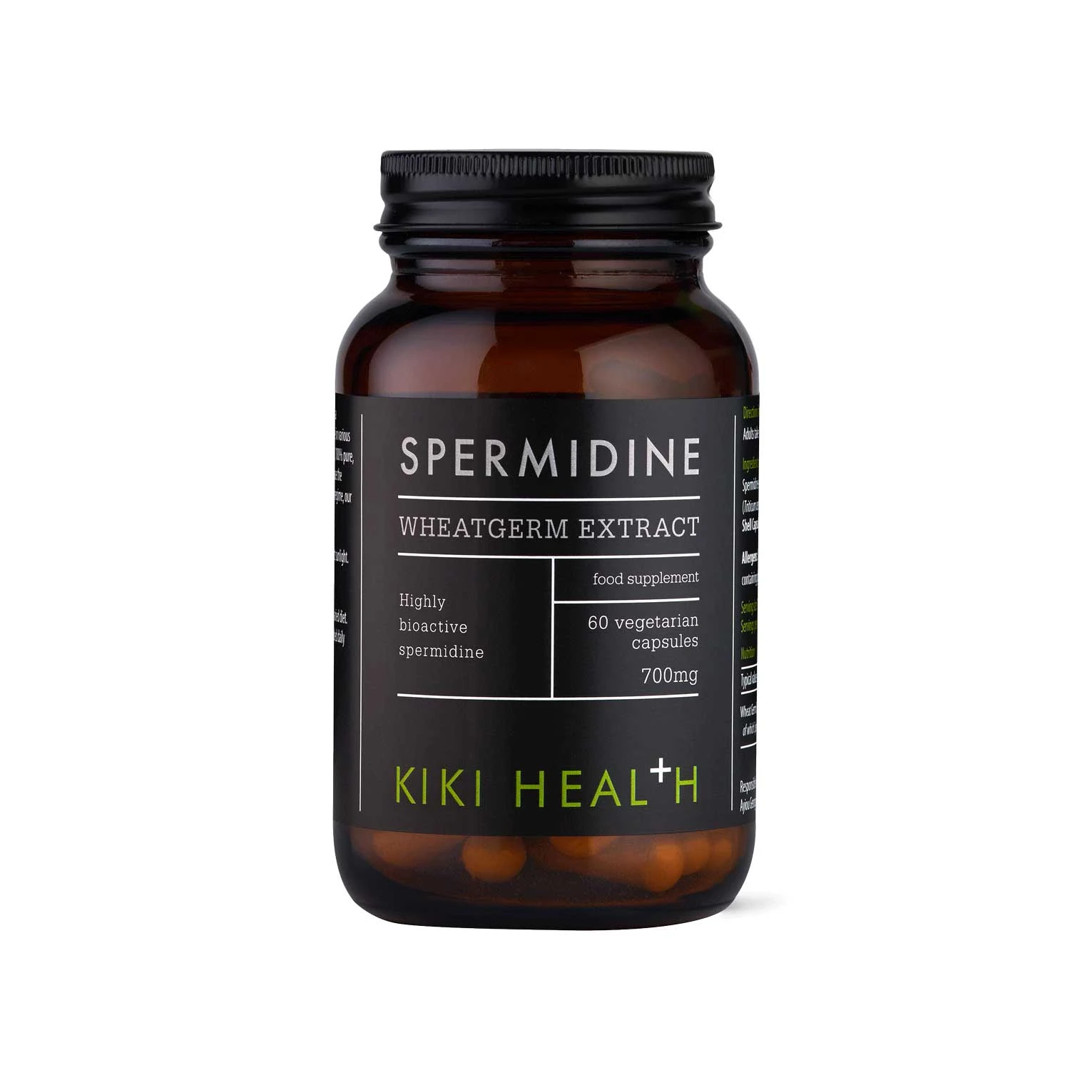 KIKI HEALTH Spermidine Wheatgerm Extract 700mg 60 Capsules 3 KIKI HEALTH Spermidine Wheatgerm Extract 700mg 60 Capsules