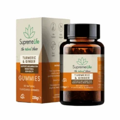 Supreme CBD Turmeric & Ginger Gummies Natural Flavour 60pcs