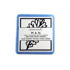Canna Magic CBD Infused Bath Bomb 100mg 200g -Vaping Supply Store canna magic man bath bomb