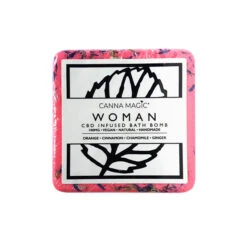 Canna Magic CBD Infused Bath Bomb 100mg 200g -Vaping Supply Store canna magic woman bath bomb 100mgcbd