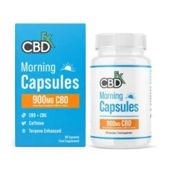 CBD +FX Morning Capsules 900mg CBD 60 Capsules