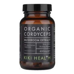 KIKI HEALTH Organic Mushroom Extract 60 Vegetarian Capsules -Vaping Supply Store cordyceps