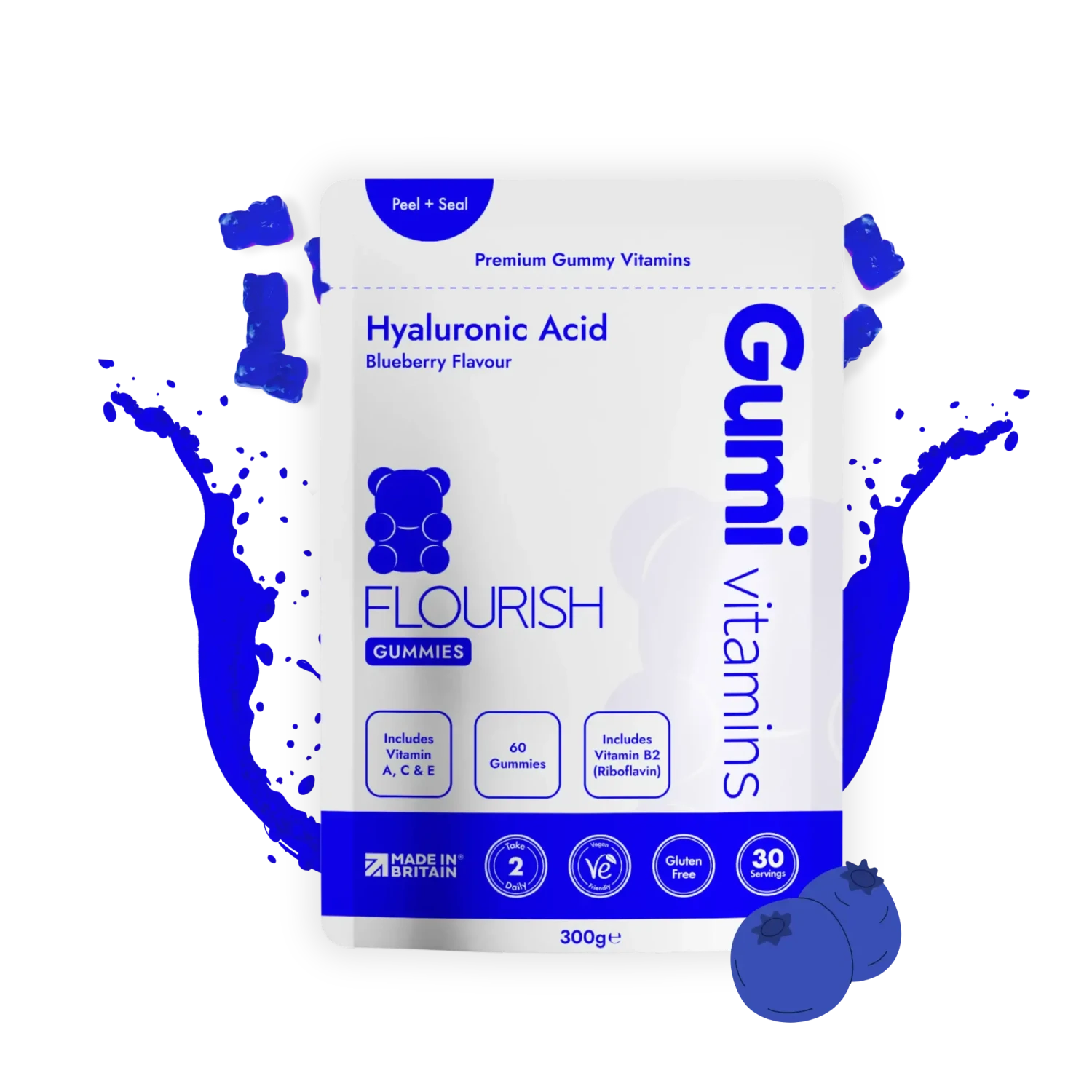 Gumi Vitamins Flourish - Hyaluronic Acid 60pcs 3 Gumi Vitamins Flourish - Hyaluronic Acid 60pcs