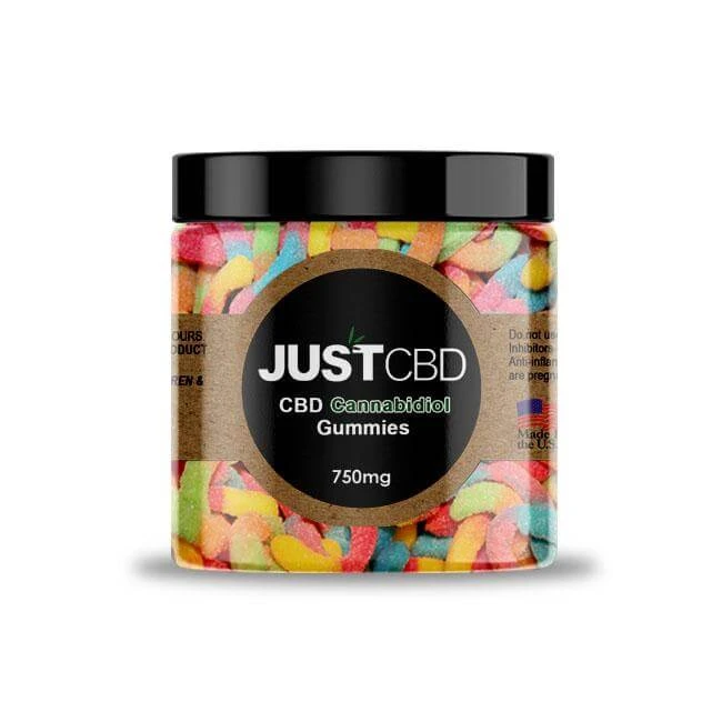 Just CBD Gummies Sour Worms 5 Just CBD Gummies Sour Worms - Image 3