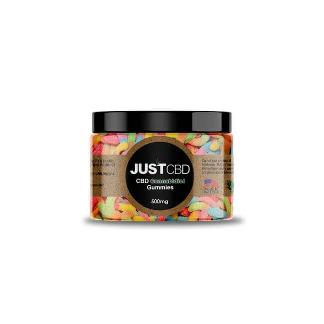 Just CBD Gummies Sour Worms 6 Just CBD Gummies Sour Worms - Image 4