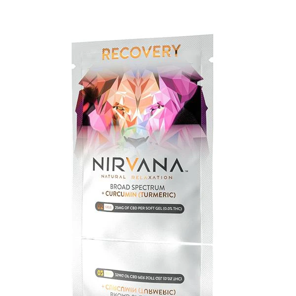 Nirvana Natural Relaxation Broad Spectrum Gels Recovery 25mg 2pcs 3 Nirvana Natural Relaxation Broad Spectrum Gels Recovery 25mg 2pcs