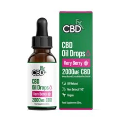 CBD +FX Oil Drops 2000mg 30ml