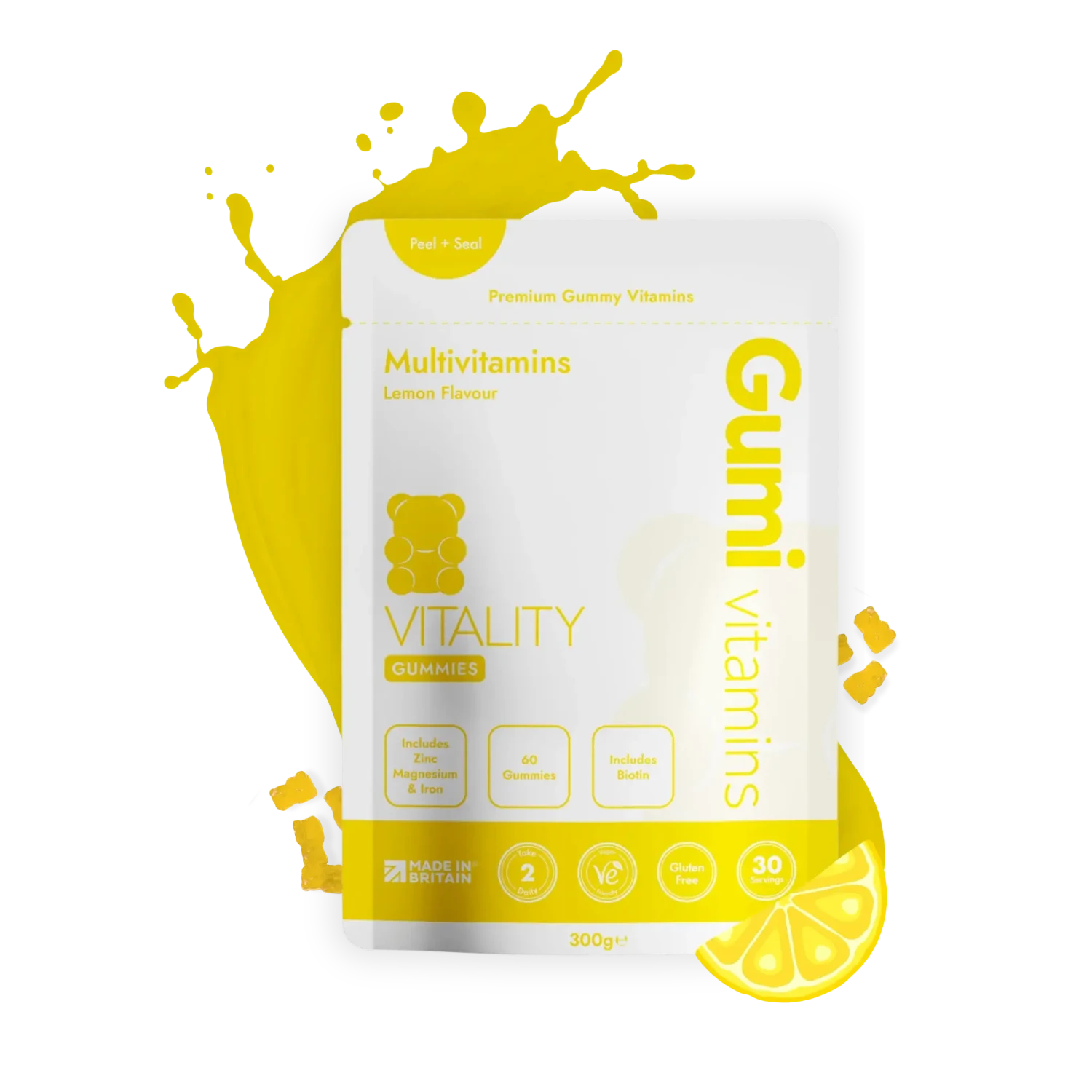 Gumi Vitamins Vitality - Multivitamins 60pcs 3 Gumi Vitamins Vitality - Multivitamins 60pcs